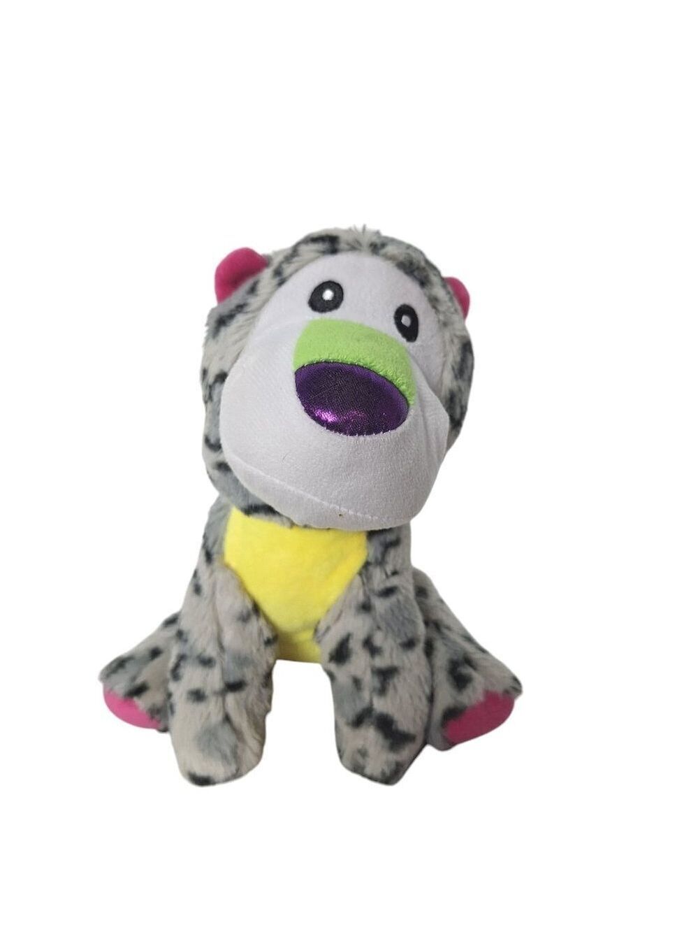 A&A Global Industries Gray Leopard Cat Plush 8.5 Inch